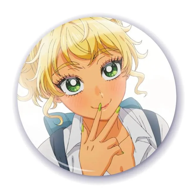 Аніме значок Невже добрих до отаку ґяру не існує!? (Otaku ni Yasashii Gal wa Inai no) 5, 56 мм