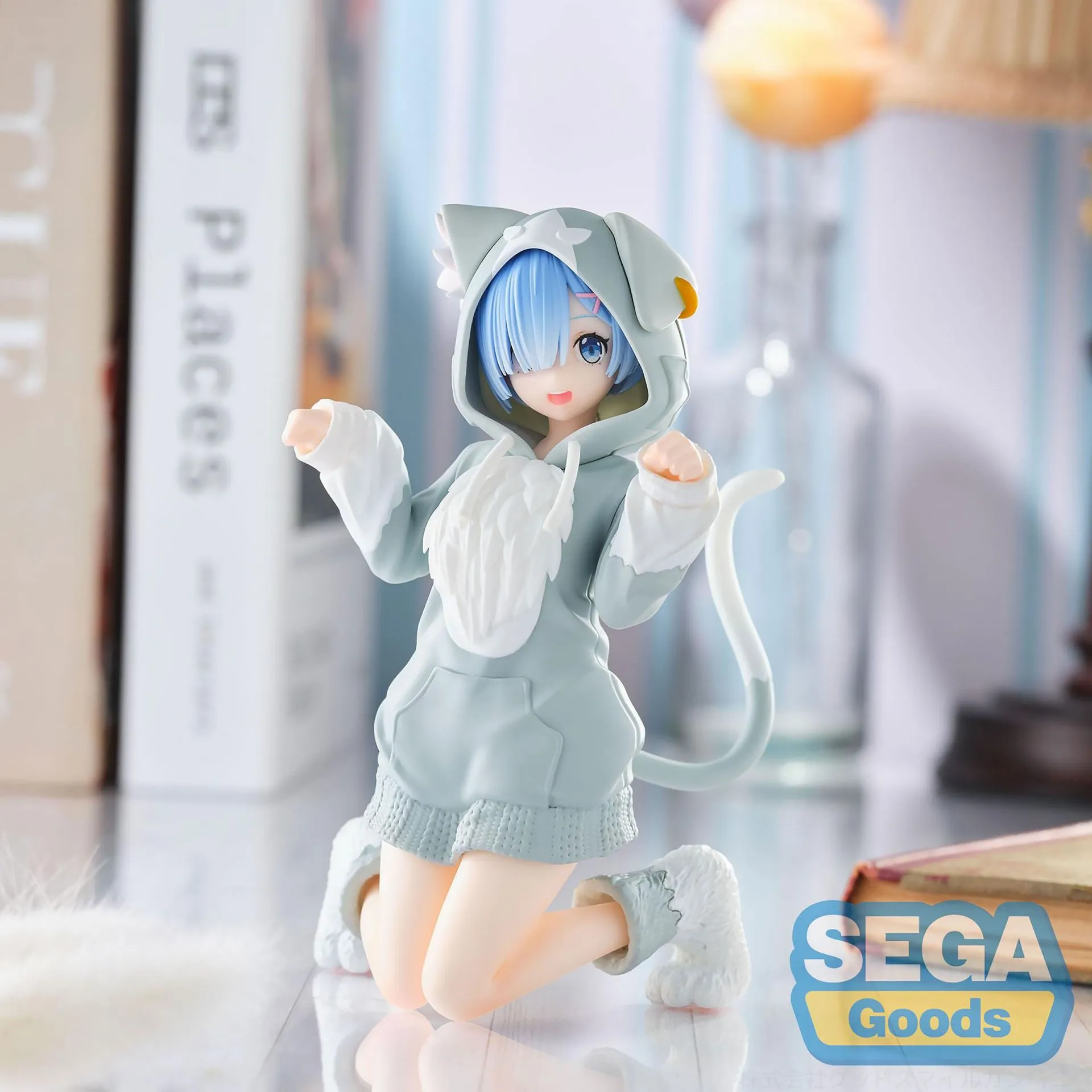 Аніме фігурка Рем (Rem) Sega Yumemirize Mofumofu Pack — Переродження: Життя в іншому світі з нуля (Re:Zero Starting Life in Another World), 10 см 3