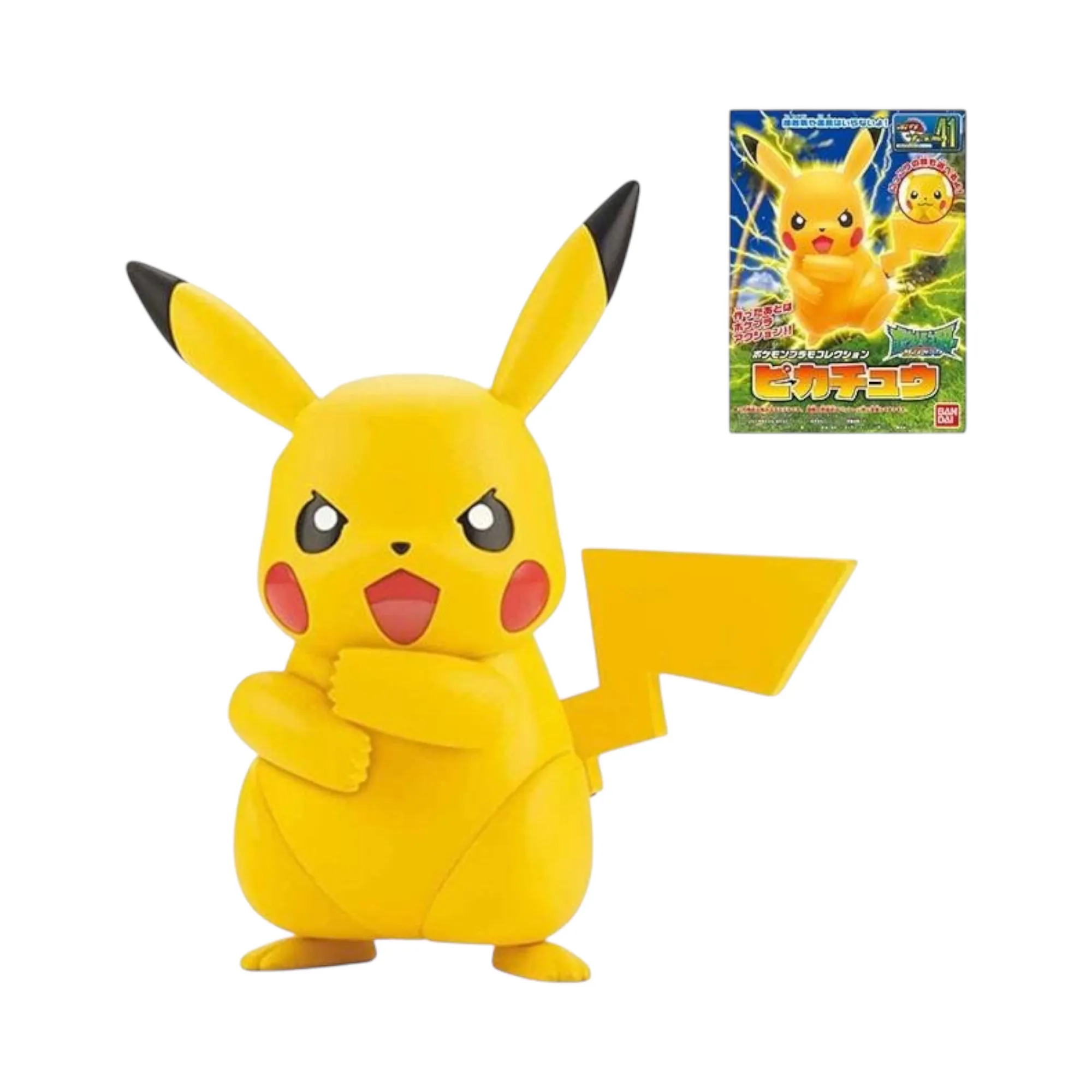 Аніме фігурка Пікачу (Pikachu) Model Kit Bandai — Покемон (Pokemon), 8 см