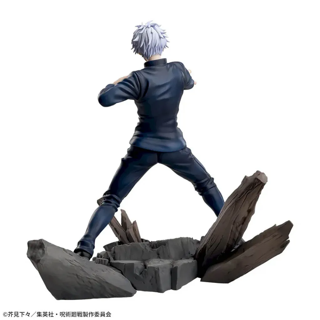 Аніме фігурка Сатору Ґоджо (Satoru Gojo) — Магічна битва (Jujutsu Kaisen), Luminasta, Fierce Battle, 15 см 6