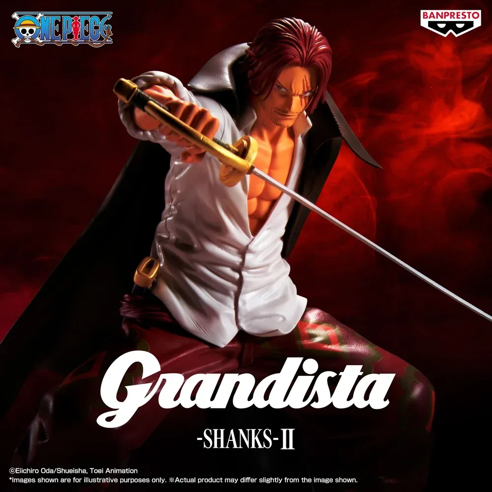 Аніме фігурка Шанкс II (Shanks II) — Ван-Піс (One Piece), серія Grandista, 23 см, виробник Banpresto 2
