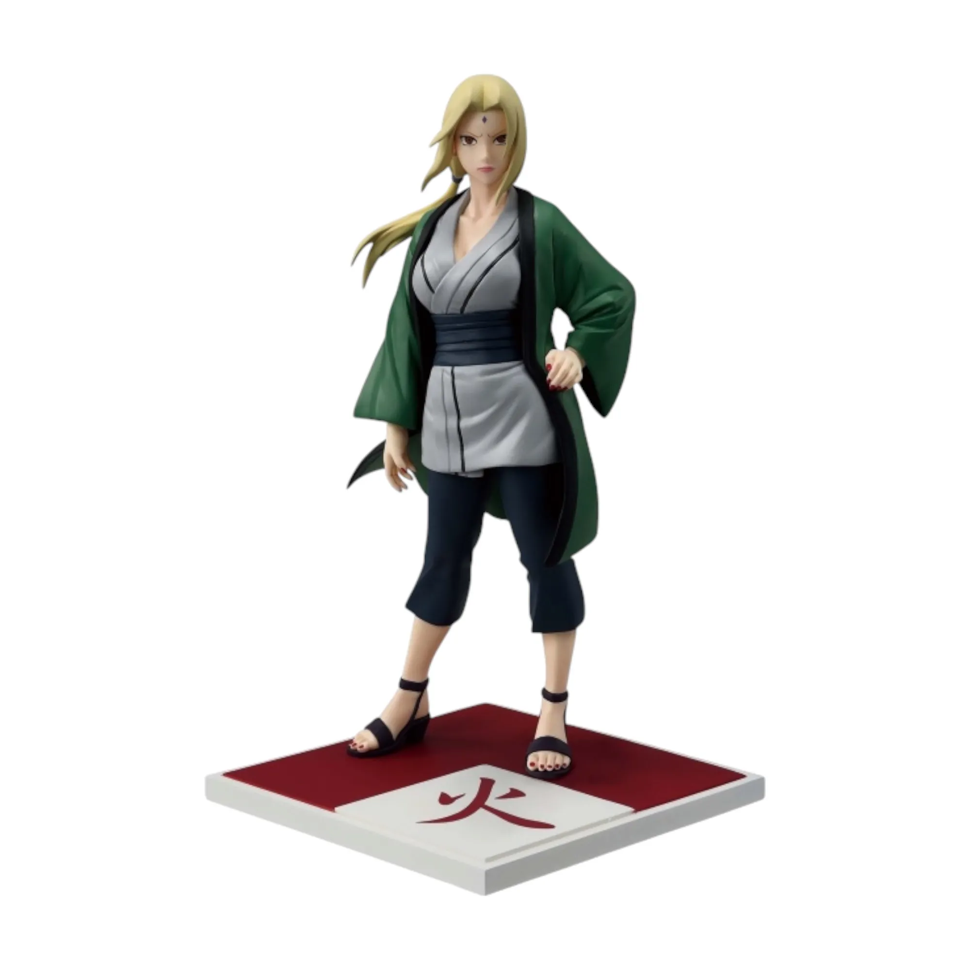 Аніме фігурка Цунаде (Tsunade) — Наруто: Ураганні хроніки (Naruto Shippuden), серія Five Kage Reunited Figures, 17 см, виробник Banpresto