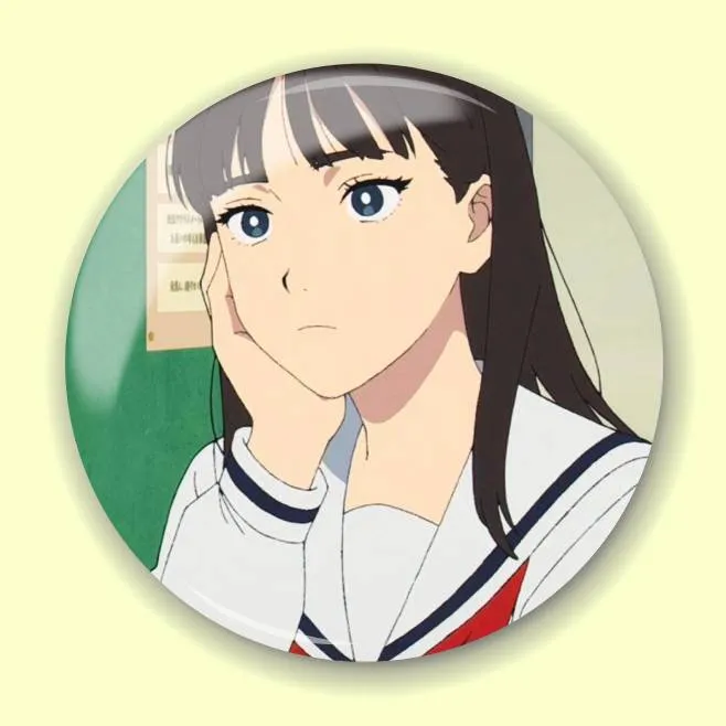 Аніме значок Будні Яно (Yano-kun's Ordinary Days) 10, 56 мм