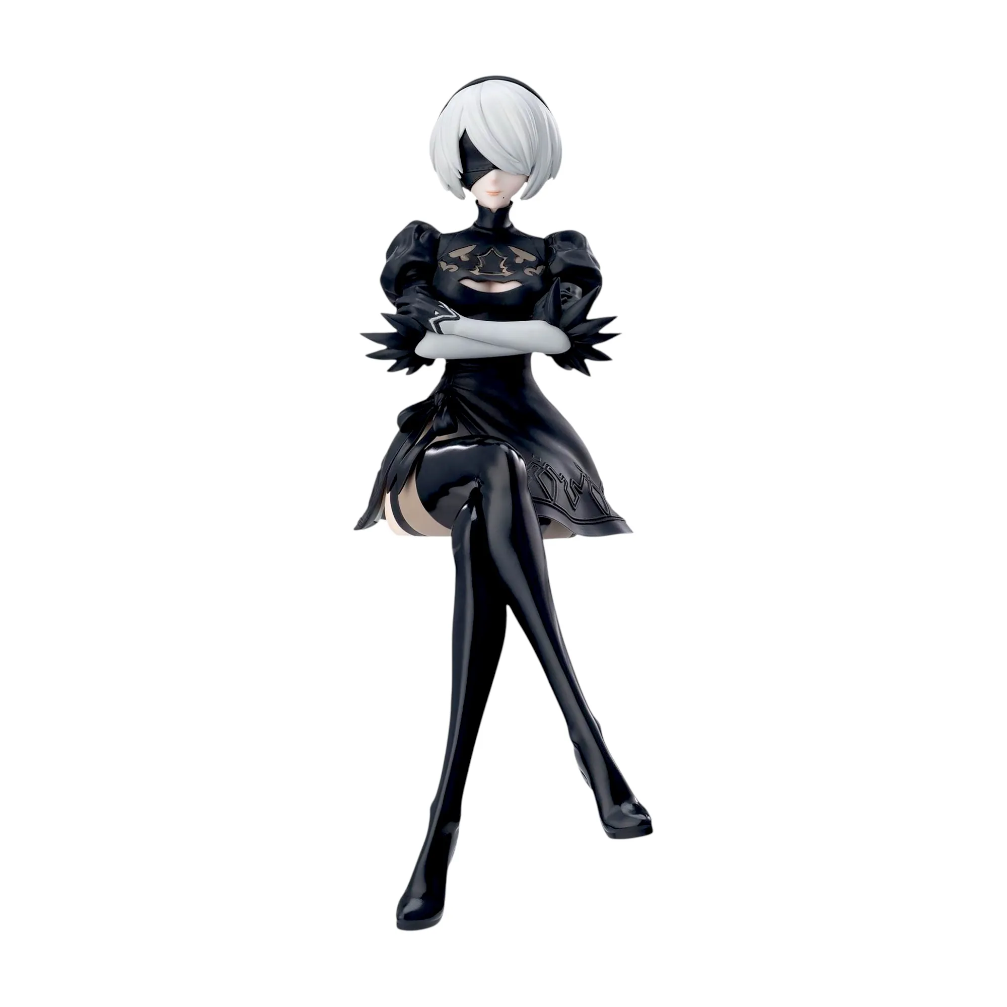Аніме фігурка 2B — Нір: Автомата (NieR:Automata Ver1.1a), Noodle Stopper PM Perching - Sega, 15 см