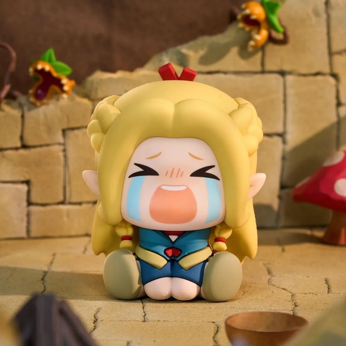Випадкова аніме фігурка-сюрприз — Підземелля смакоти (Delicious in Dungeon), серія Mini Doll Sitting Series, 8 см (Blind Box) 8