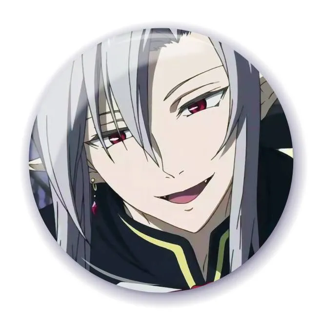 Аніме значок Останній серафим (Seraph of the End) 7, 56 мм