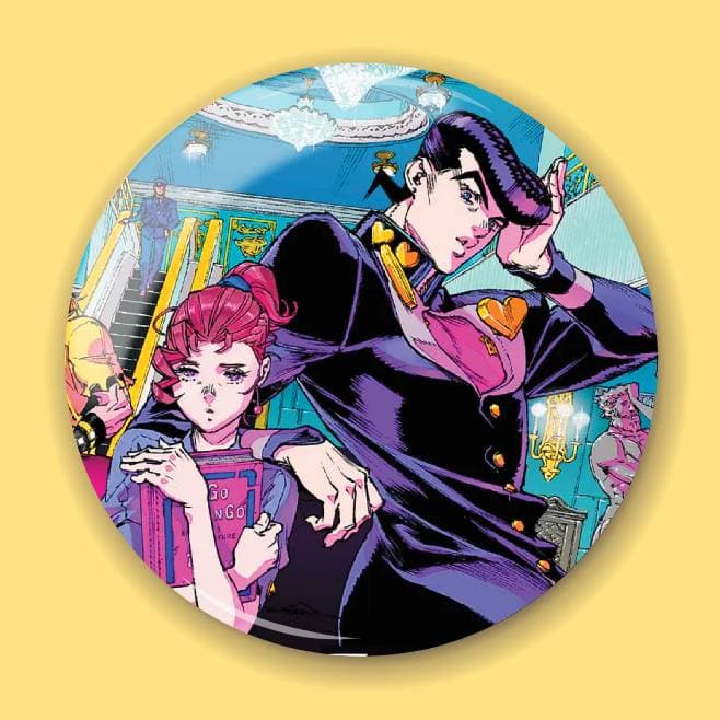 Аніме значок Неймовірні пригоди ДжоДжо (JoJo's Bizarre Adventure) 30, 56 мм