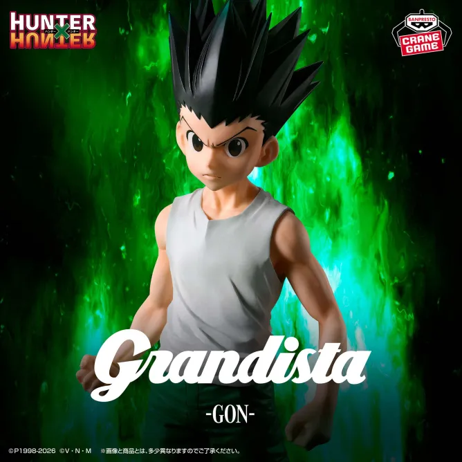 Аніме фігурка Ґон Фрікс (Gon Freecss) — Мисливець х Мисливець (Hunter × Hunter), серія Grandista, 26 см 2