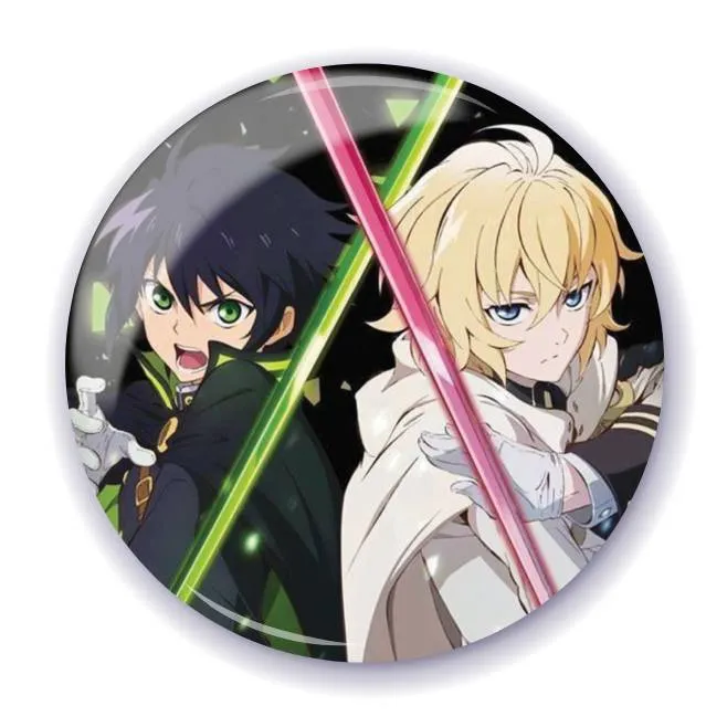 Аніме значок Останній серафим (Seraph of the End) 8, 56 мм