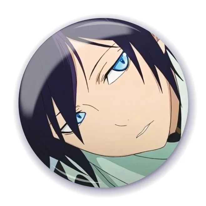 Аніме значок Безхатній бог (Noragami) 33, 56 мм, глянець