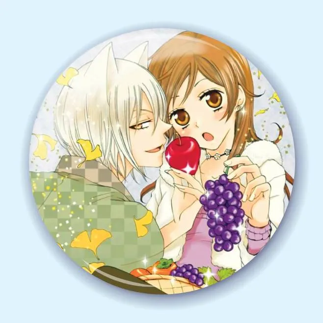 Аніме значок Приємно познайомитись, Бог (Kamisama Kiss) 21, 56 мм, Глянець