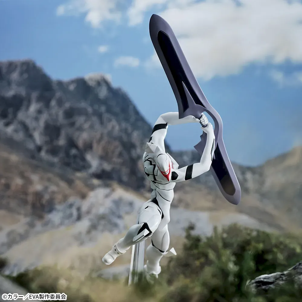 Аніме фігурка Серійна Єва (Eva Mass Production Type) — Євангеліон: Нова кіноверсія (Evangelion: New Theatrical Edition), серія XROSS LINK FIGURE, 18 см, виробник Sega 4
