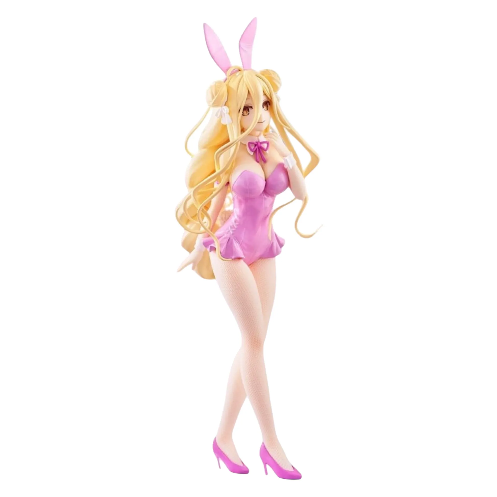Аніме фігурка Мукуро Хошімія (Mukuro Hoshimiya) BiCute Bunnies (Pink Color Ver.) Furyu — Побачення з життям (Date A Live V), 27 см