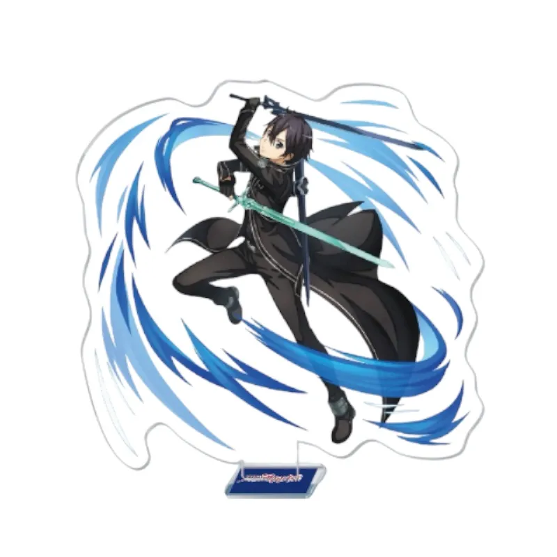 Аніме акриловий стенд Кіріто (Kirito) — Мистецтво меча онлайн (Sword Art Online), 16 см