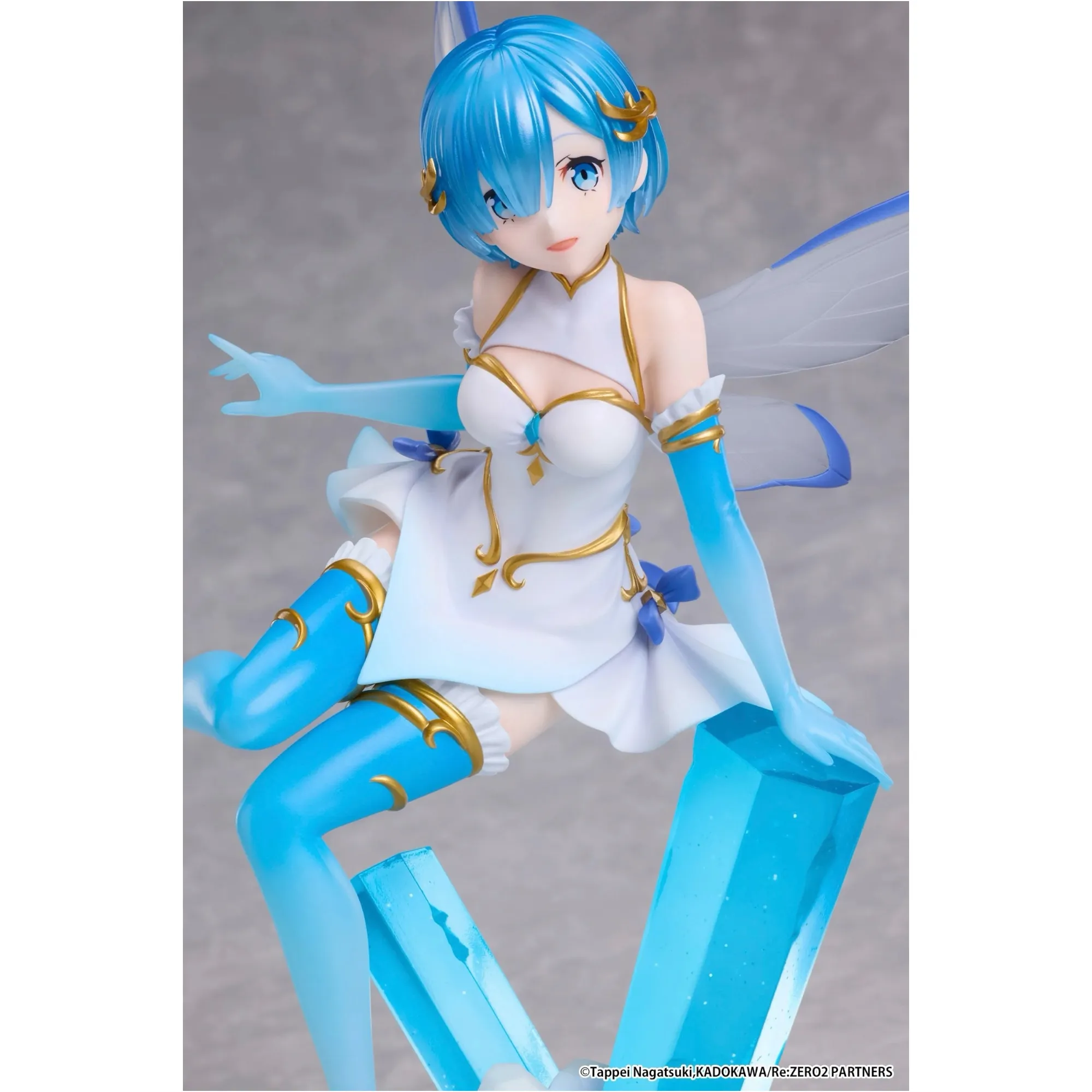 Аніме фігурка Рем (Rem) Jewel Princess 1/7 Scale elCOCO — Переродження: Життя в іншому світі з нуля (Re:ZERO -Starting Life in Another World-), 24 см 2