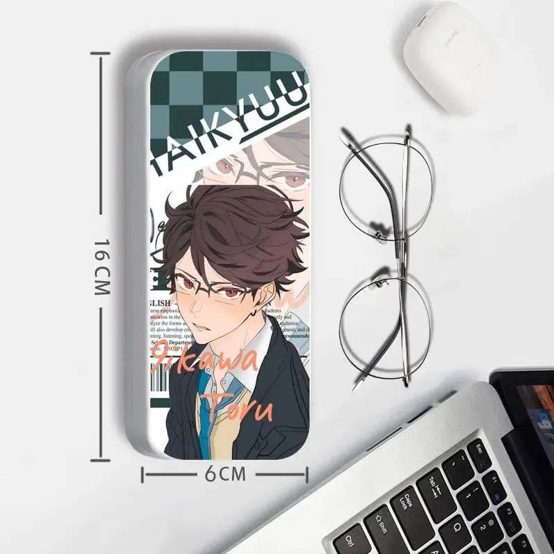 Аніме футляр для окулярів Ойкава Тоору (Oikawa Tooru) — Волейбол (Haikyuu!!), 16 см