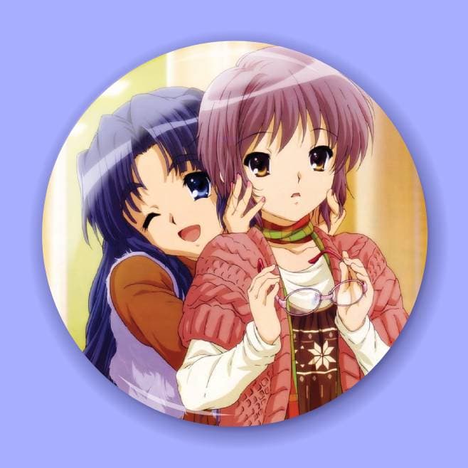 Аніме значок Меланхолія Харухі Судзумії (The Melancholy of Haruhi Suzumiya) 16, 56 мм