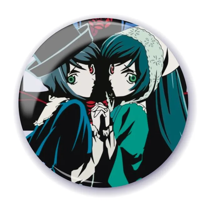 Аніме значок Діви Розена (Rozen Maiden) 6, 56 мм, глянець