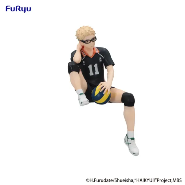 Аніме фігурка Кей Цукішіма (Kei Tsukishima) Furyu Noodle Stopper — Волейбол (Haikyu!!), 14 см 4