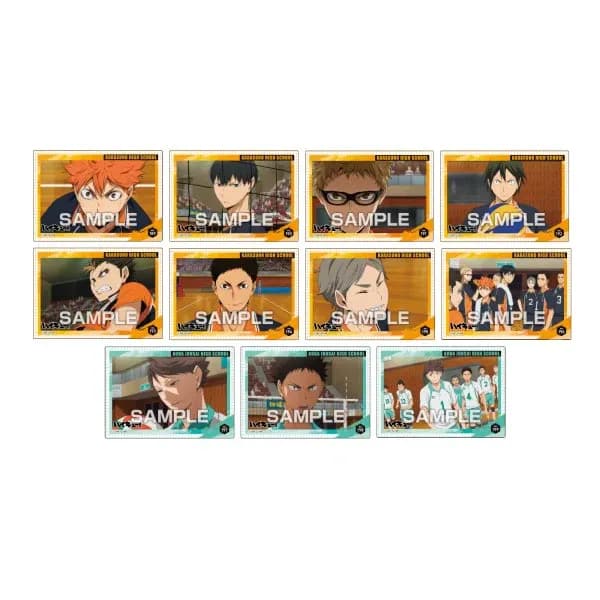 Аніме картки Волейбол!! (Haikyu!!) Clear Card Collection 5, виробник Ensky 4