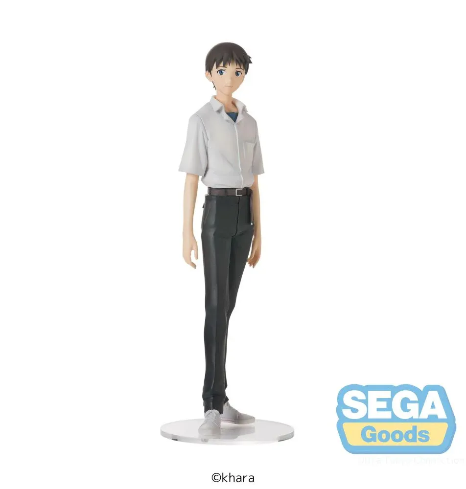 Аніме фігурка Шінджі Ікарі (Shinji Ikari) School Uniform Ver. Sega Rebuild of Evangelion — Єванґеліон (Evangelion), 22 см 2
