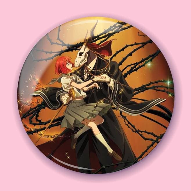 Аніме значок Наречена чаклуна (The Ancient Magus' Bride) 3, 56 мм, глянець