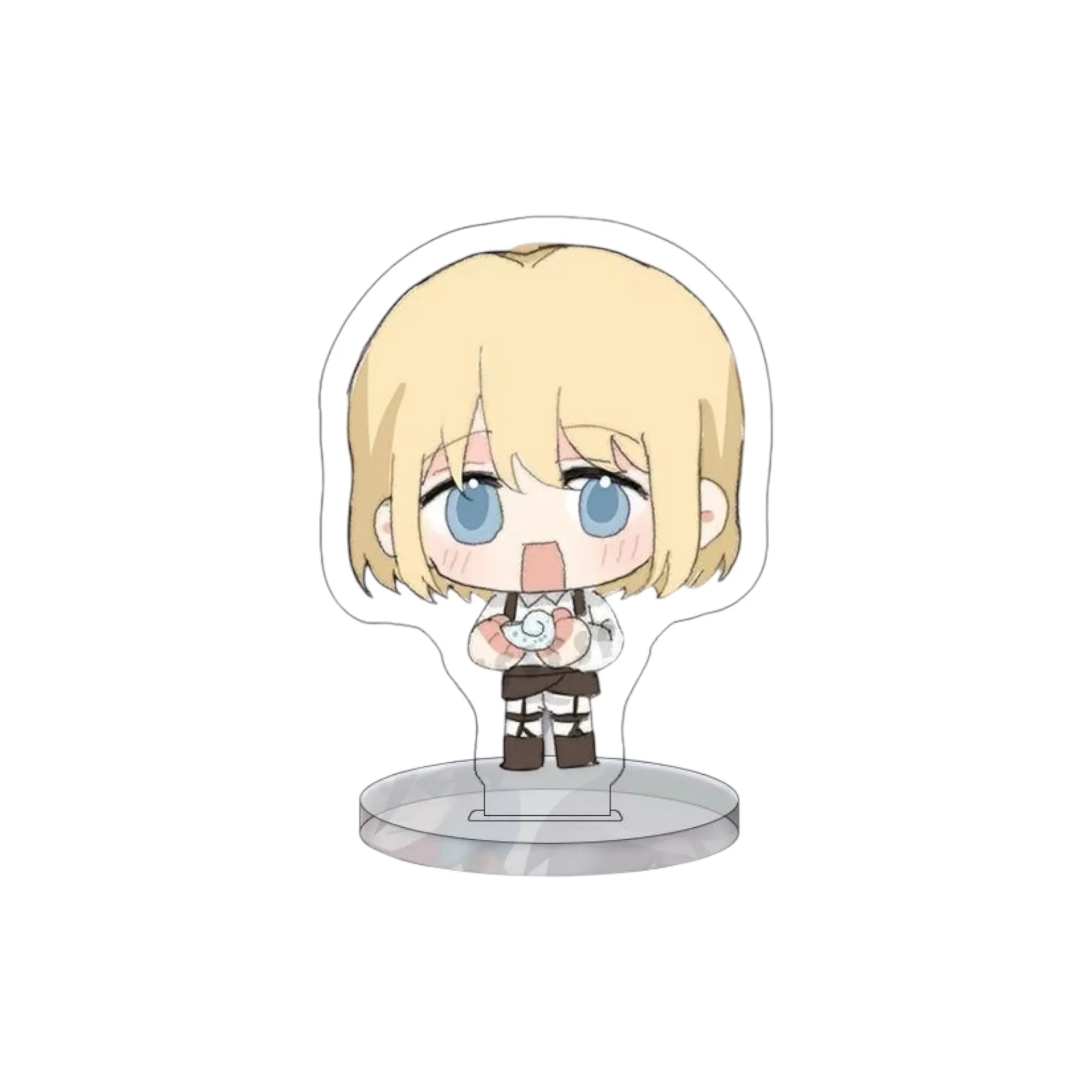 Аніме акриловий міні стенд — Атака титанів (Attack on Titan) - Армін, 4 см