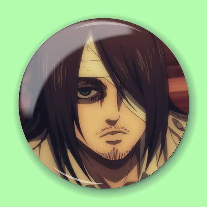 Аніме значок Атака титанів (Attack on Titan) 15, 56 мм, глянець