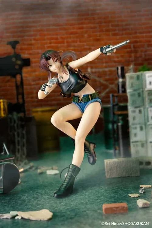Аніме фігурка Реві (Revy) — Пірати Чорної лагуни (Black Lagoon), серія Vivit 16 см 4