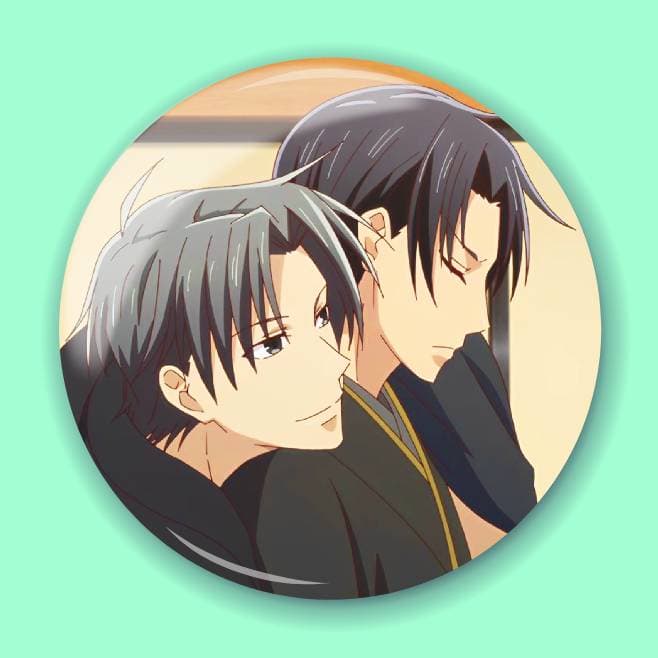 Аніме значок Кошик фруктів (Fruits Basket) 15, 56 мм