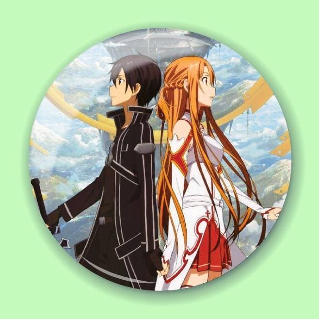 Аніме значок Мистецтво меча онлайн (Sword Art Online) 11, 56 мм