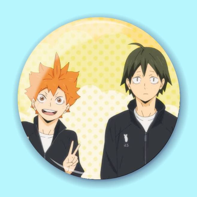 Аніме значок Волейбол (Haikyuu!!) 51, 56 мм