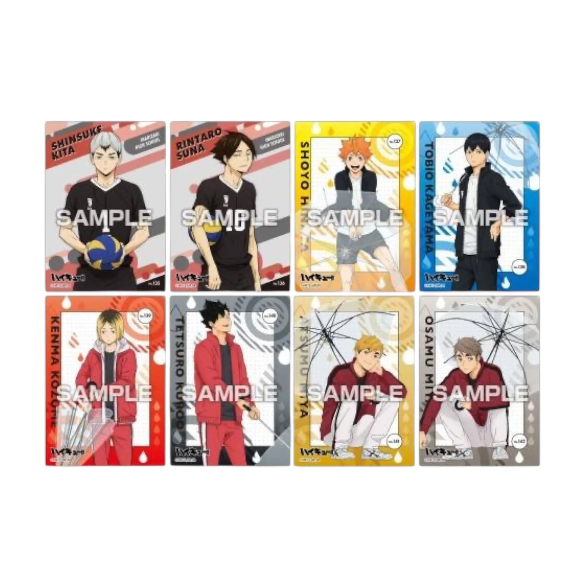 Аніме картки Clear Card Collection Vol.3 Ensky — Волейбол (Haikyu!!) 3