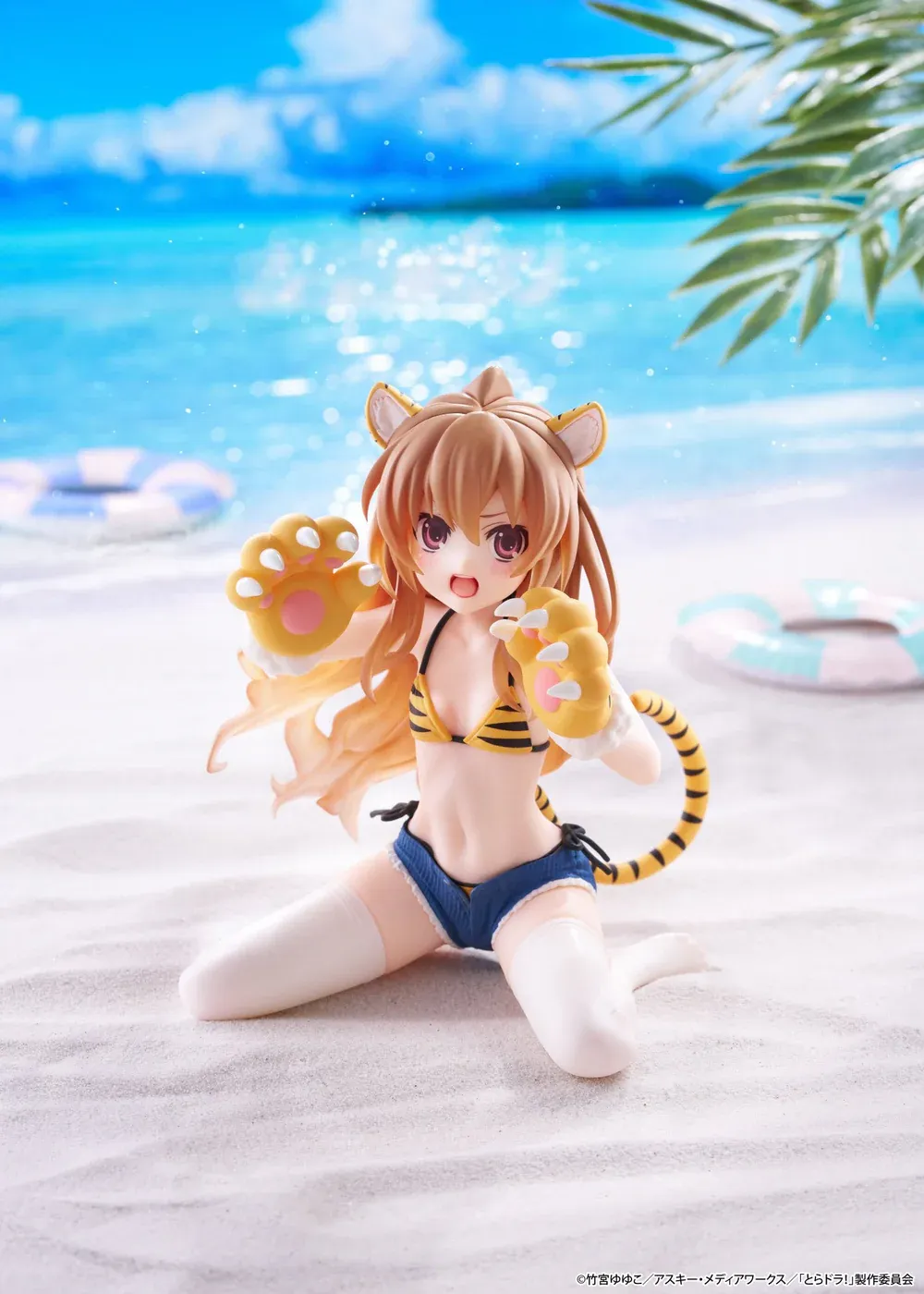 Аніме фігурка Тайґа Айсака (Taiga Aisaka Swimsuit Ver.) — Торадора! (Toradora!), серія Desktop Cute Figure, 13 см 2