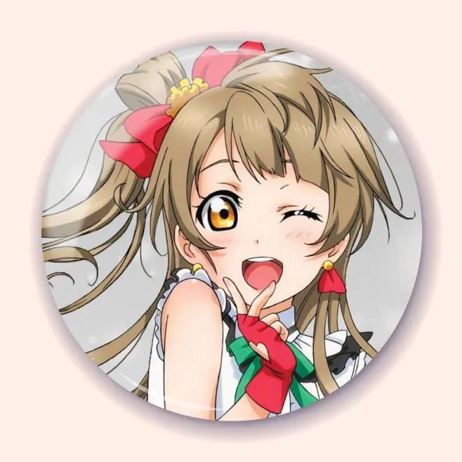 Аніме значок Любов наживо! (Love Live!) 19, 56 мм