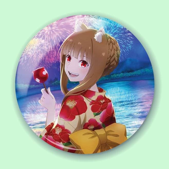 Аніме значок Вовчиця та спеції (Spice and Wolf) 13, 56 мм, глянець