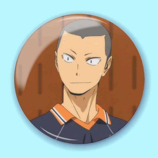 Аніме значок Волейбол (Haikyuu!!) 38, 56 мм