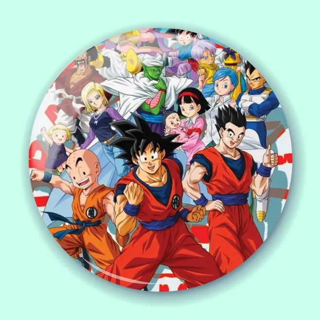 Аніме значок Яйця дракона (Dragon Ball) 16, 56 мм, глянець