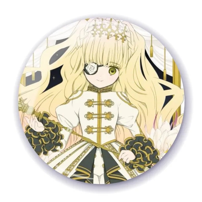 Аніме значок Діви Розена (Rozen Maiden) 9, 56 мм, глянець