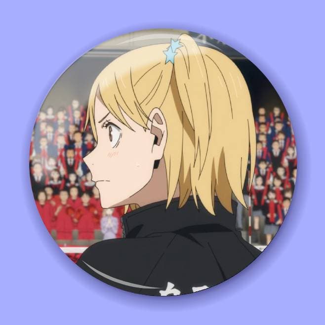 Аніме значок Волейбол (Haikyuu!!) 87, 56 мм
