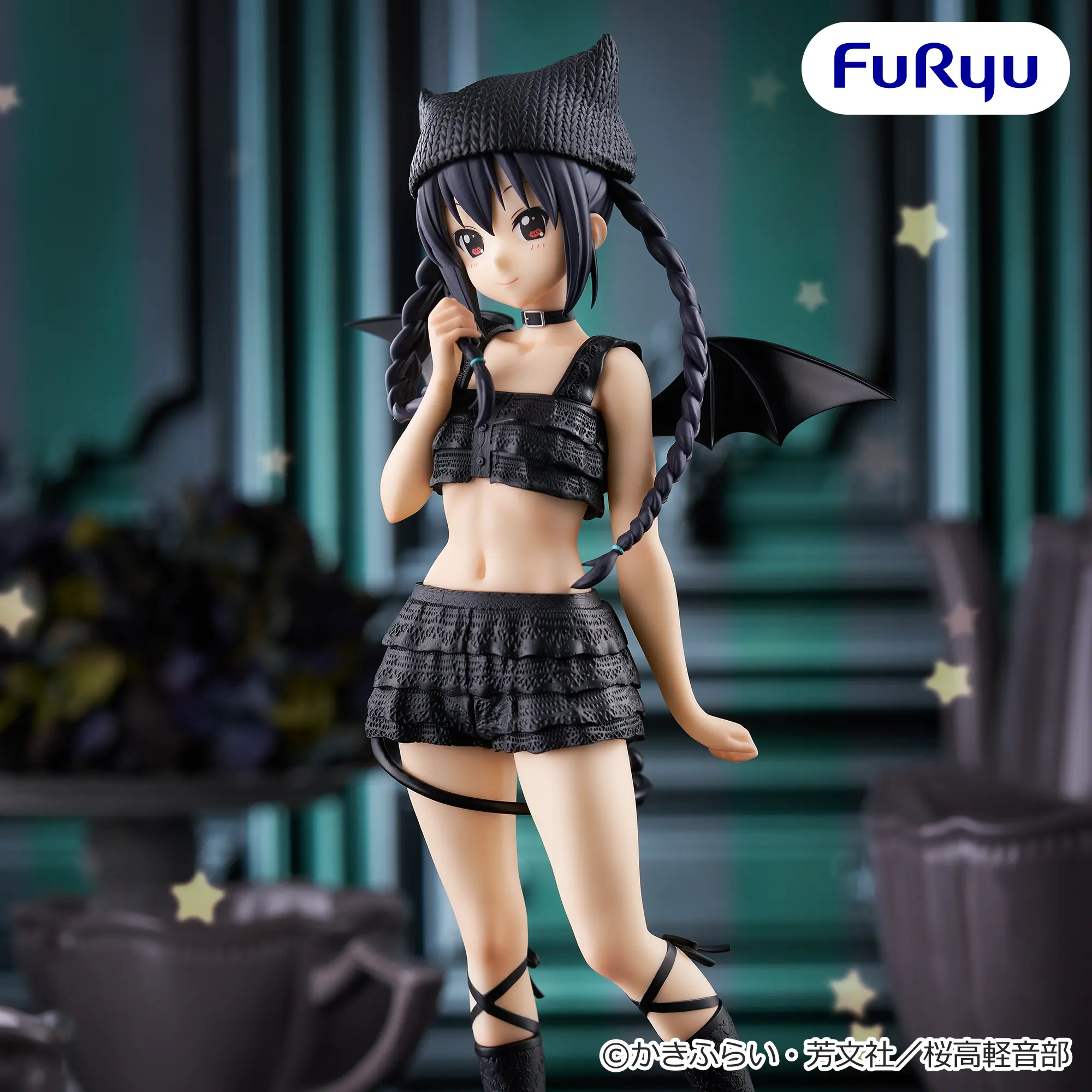 Аніме фігурка Адзуса Накано (Azusa Nakano) — Кей-Он! (K-On!), серія BiCute Dark, 24 см, виробник FuRyu 4