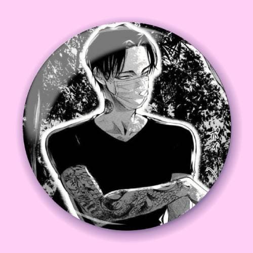 Аніме значок В наступному житті краще бути незнайомцями (Yakuza Fiance) 6, 56 мм, глянець