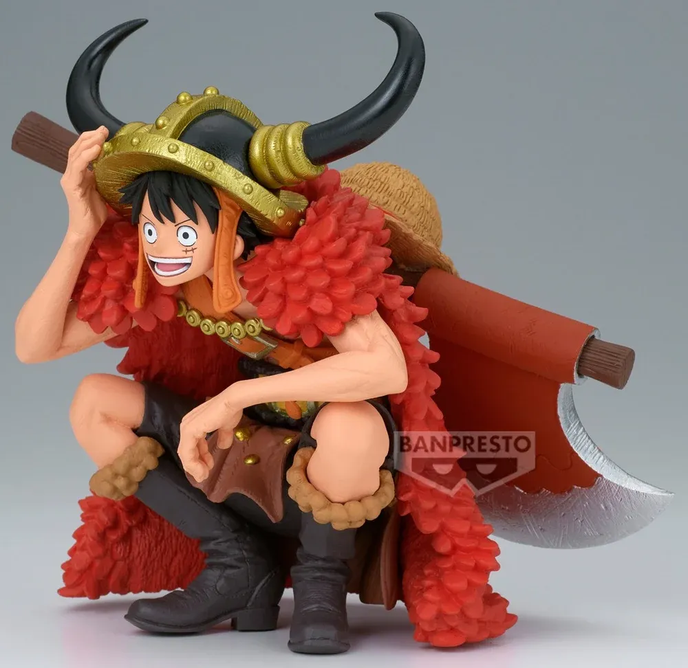 Аніме фігурка Монкі Д. Луффі (Monkey D. Luffy: Elbaf Ver.) — Ван Піс (One Piece), серія King of Artist, 15 см, виробник Banpresto 2