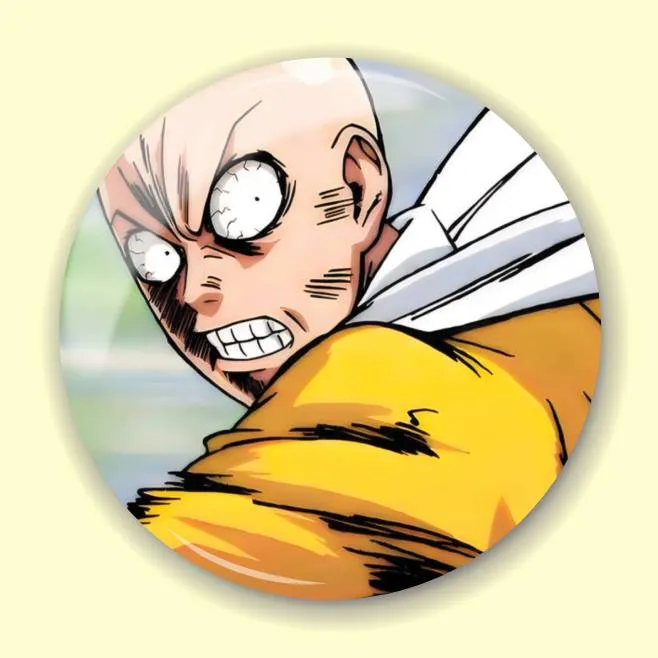 Аніме значок Ванпанчмен (One-Punch Man) 2, 56 мм