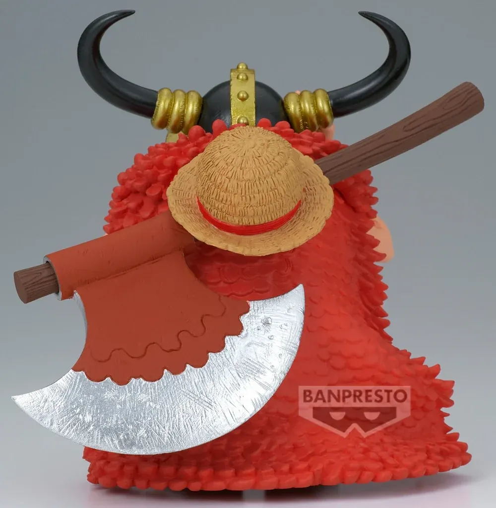 Аніме фігурка Монкі Д. Луффі (Monkey D. Luffy: Elbaf Ver.) — Ван Піс (One Piece), серія King of Artist, 15 см, виробник Banpresto 3