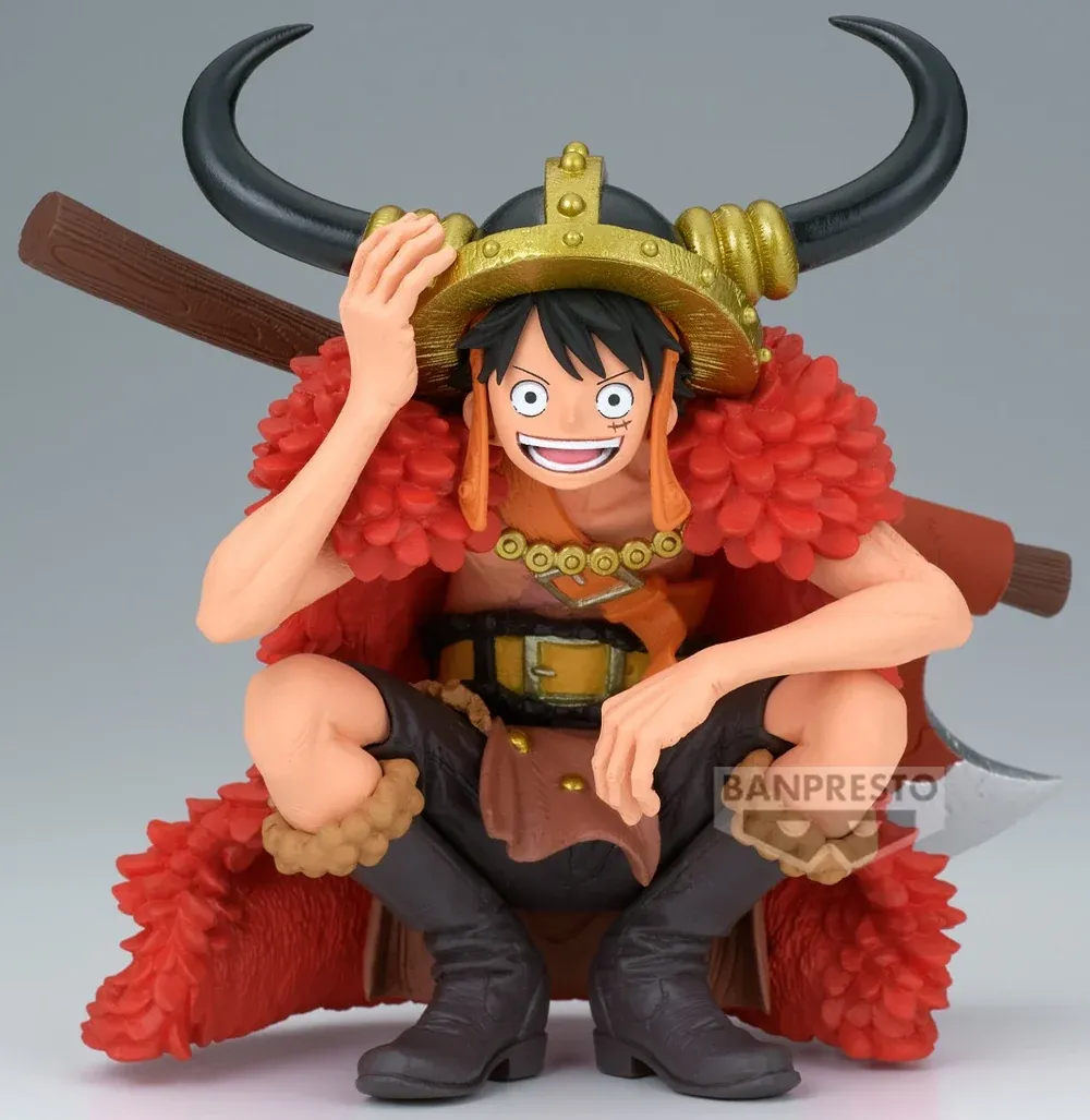 Аніме фігурка Монкі Д. Луффі (Monkey D. Luffy: Elbaf Ver.) — Ван Піс (One Piece), серія King of Artist, 15 см, виробник Banpresto 4