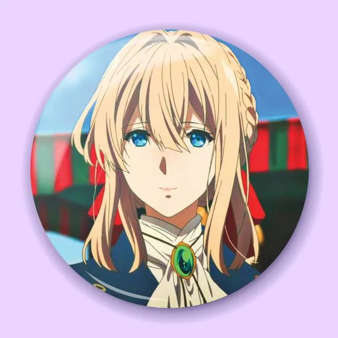 Аніме значок Віолета Еверґарден (Violet Evergarden) 1, 56 мм