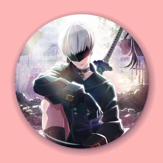 Аніме значок Ніер: Автомата (NieR: Automata) 9, 56 мм, глянець