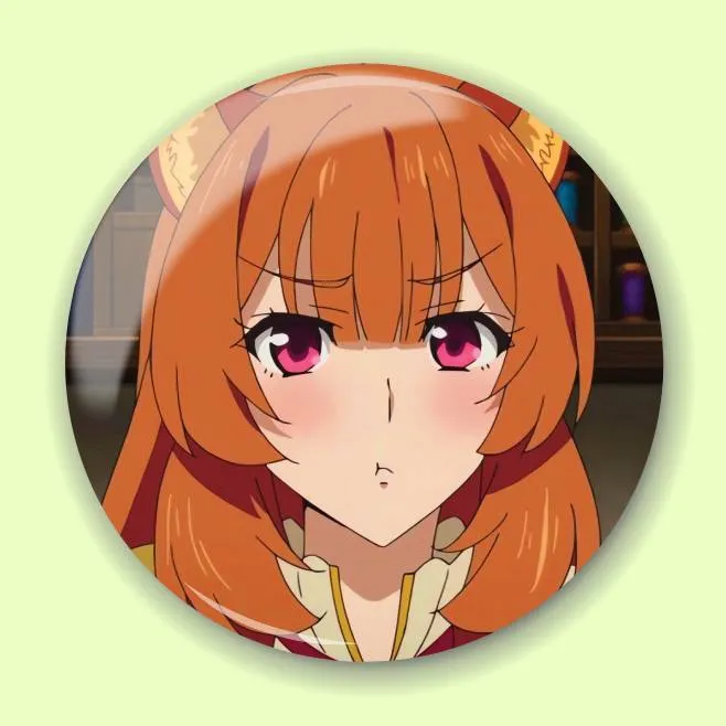 Аніме значок Сходження Героя Щита (The Rising of the Shield Hero) 15, 56 мм