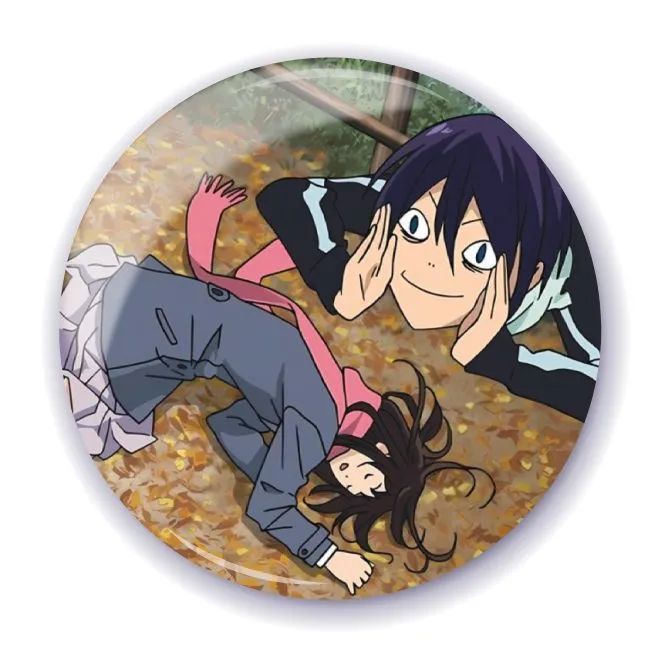 Аніме значок Безхатній бог (Noragami) 12, 56 мм, глянець
